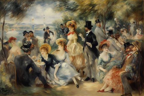 In the Style of Augusto Renoir
