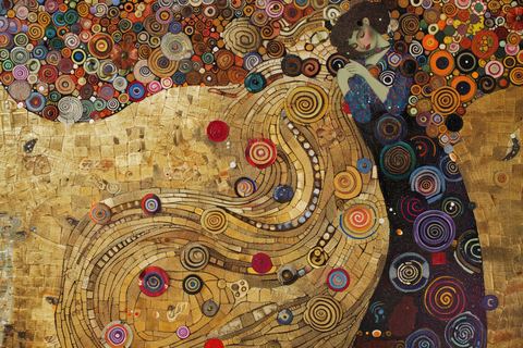 In the Style of Gustav Klimt