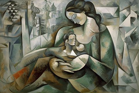 In the Style of Pablo Picasso