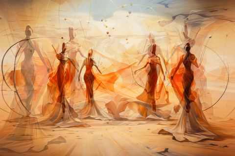 Floating Dancers I