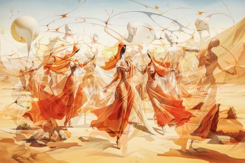 Floating Dancers IV