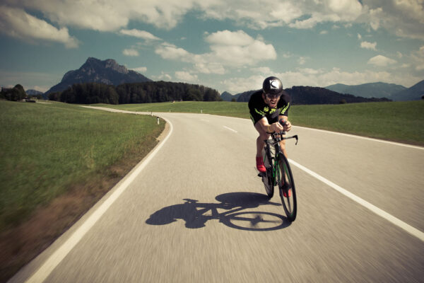 photo campaign with triathlet Bernd Lanzer at Fuschl am See in cooperation with Philipp Schulz