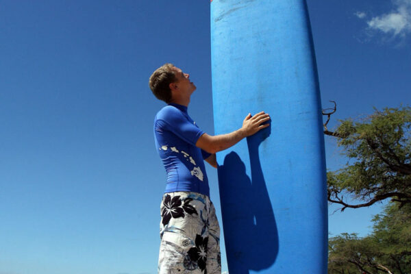 Reportage about Sebastian Vettel visiting the island of Hawaii