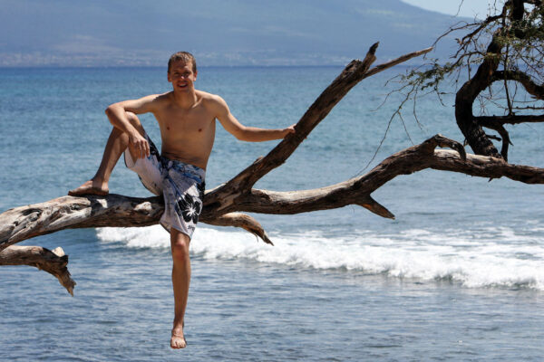 Reportage about Sebastian Vettel visiting the island of Hawaii