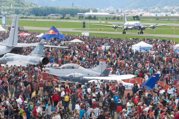 Airpower fligh show in Zeltweg/Austria.