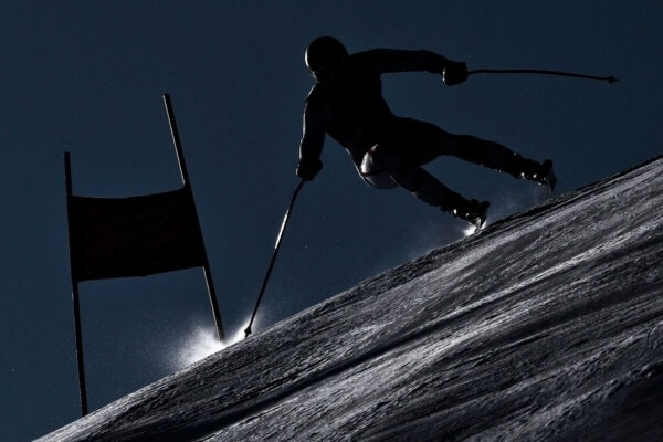 Hahnenkamm Skirennen in Kitzbühel