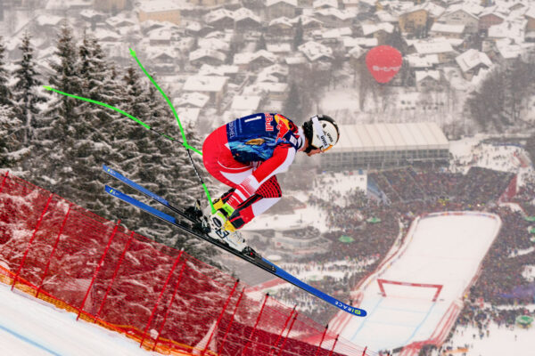 Hahnenkamm Skirennen in Kitzbühel
