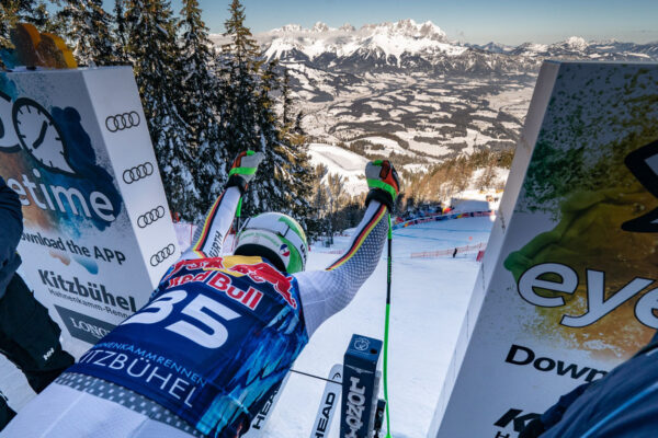 Hahnenkamm Skirennen in Kitzbühel