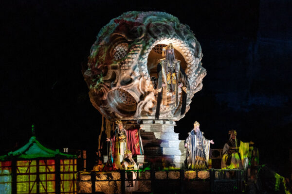 Opera Turandot at Steinbruch St. Margarethen