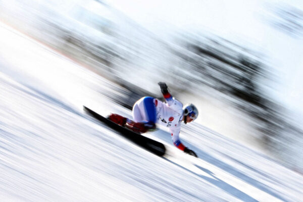 Winter sport photography